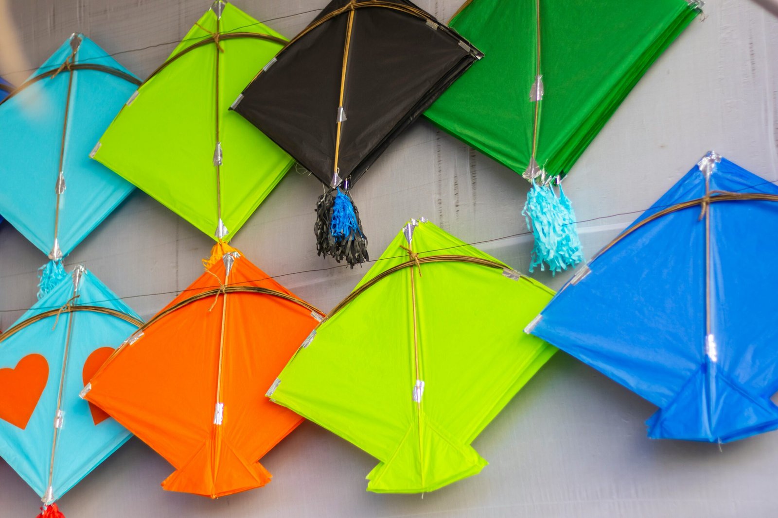 Colourful kites for kids
